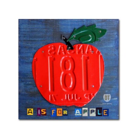 Design Turnpike 'Apple' Canvas Art,18x18